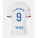 Barcelona Robert Lewandowski #9 Voetbalkleding Uitshirt Dames 2023-24 Korte Mouwen